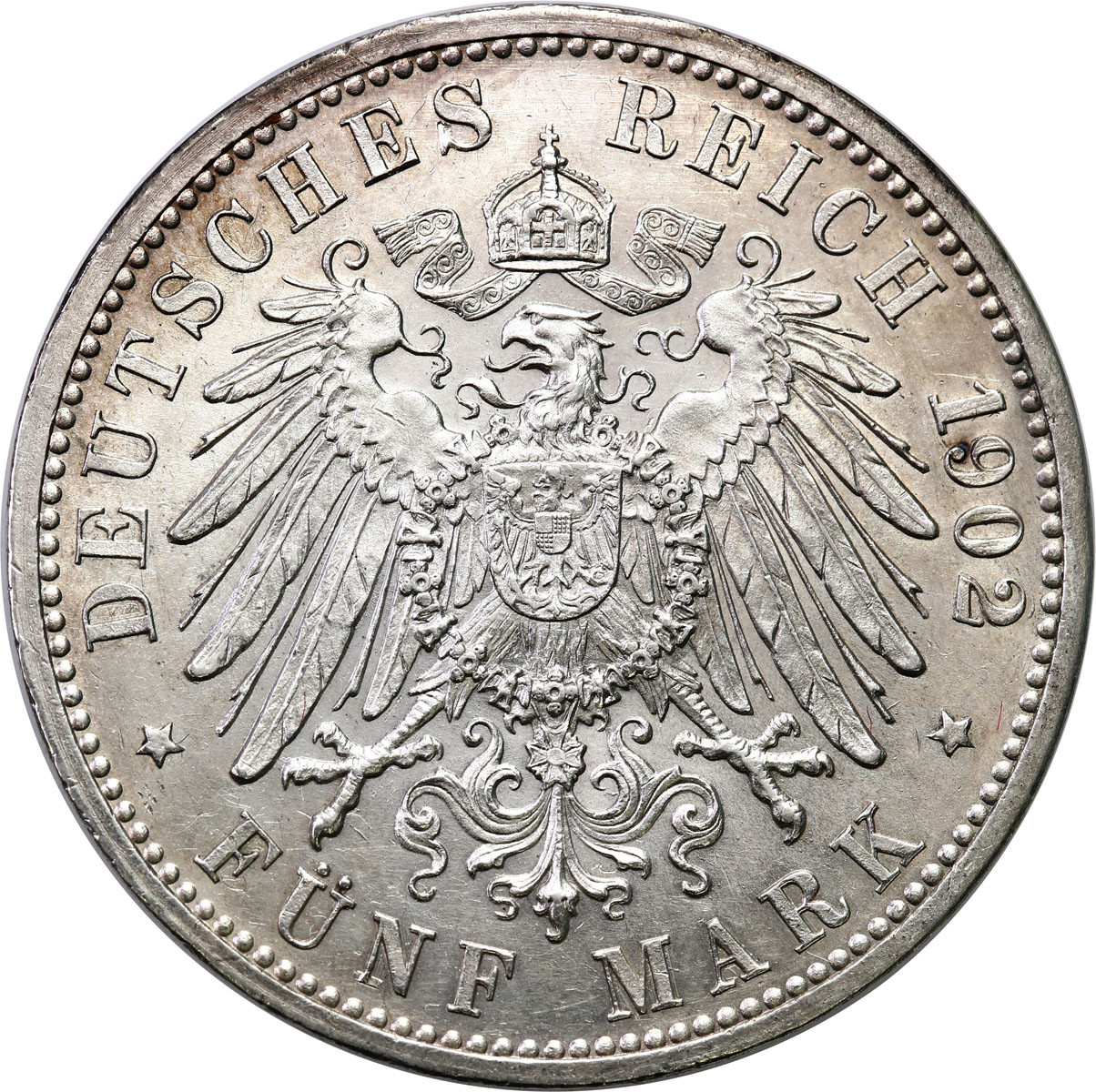 Niemcy, Badenia. 5 marek 1902, Karlsruhe - PIĘKNE